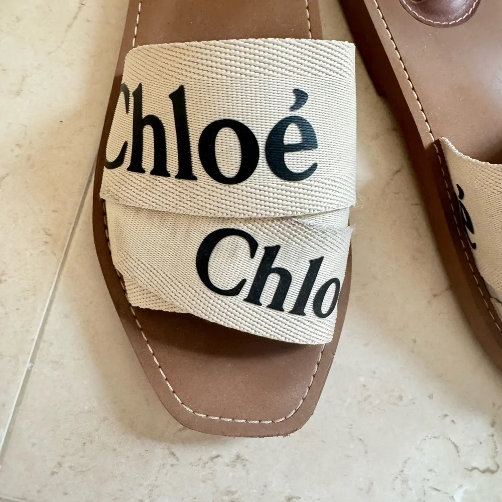 Chloé Woody Slide Sandal (Women) - Picture 3 of 9